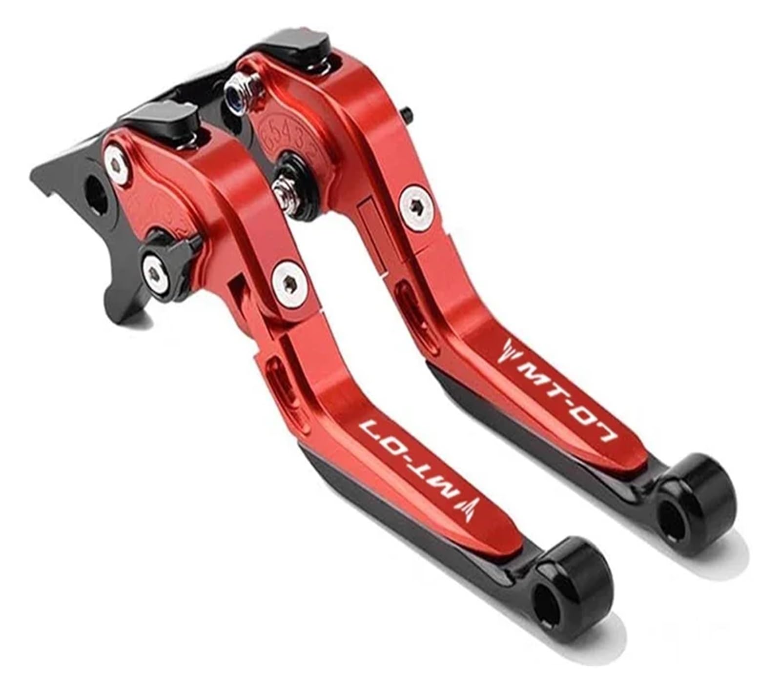 Ywqjiopm B Motorcycle Rake Clutch Lever For Mt-07 Fz-07 Mt 07 Fz07 Mt07 Fz 07 2014-2022 Motorcycle Adjustable Folding Extendable Rake Clutch Levers Handle