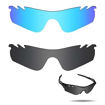 Amazon.co.jp: 【2 pairs packed】 剥がれ防止 Oakley Radarlock