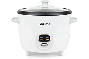 AROMA 3-Cup Rice Cooker: Your Culinary Companion for Perfect Grains & More