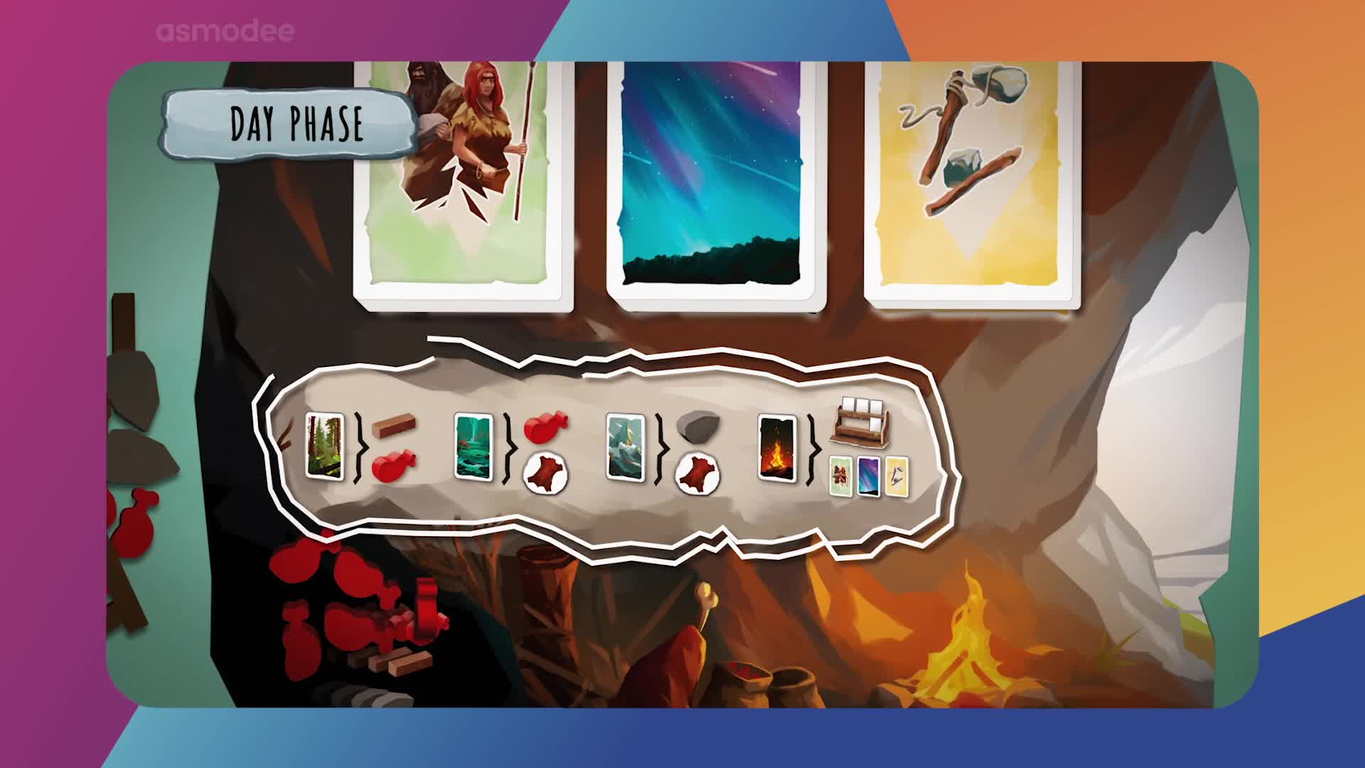 Asmodee | Hans im Glück | Paleo | Grundspiel | Kennerspiel des Jahres 2021 | Brettspiel | 2-4 Spieler | Ab 10+ Jahren… – Bild 8