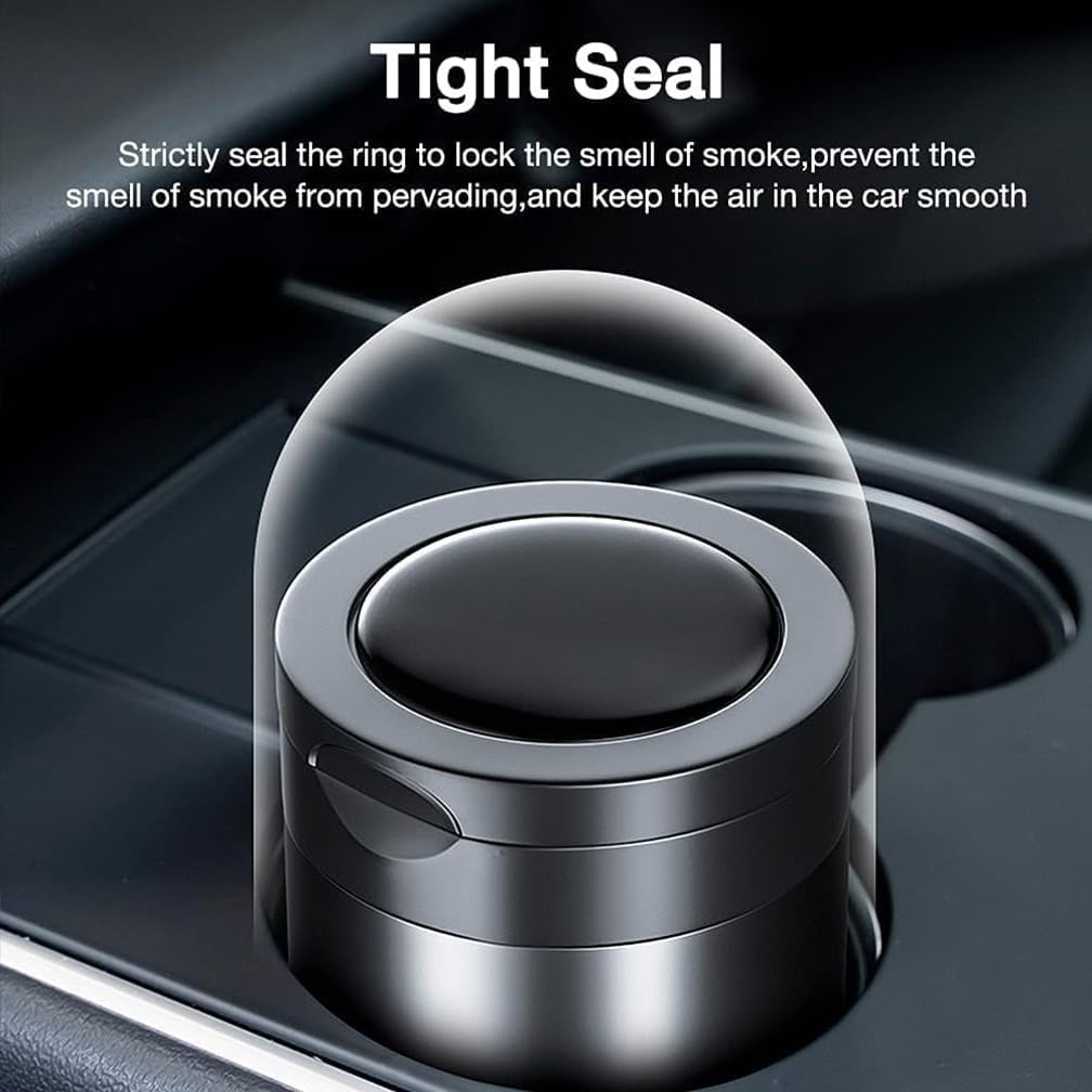 Car Ashtrays, for Mitsubishi Outlander ASX Pajero Portable Travel Detachable Smokeless Self Extinguishing Cigaretteashtray, Auto Accessories,B-Green