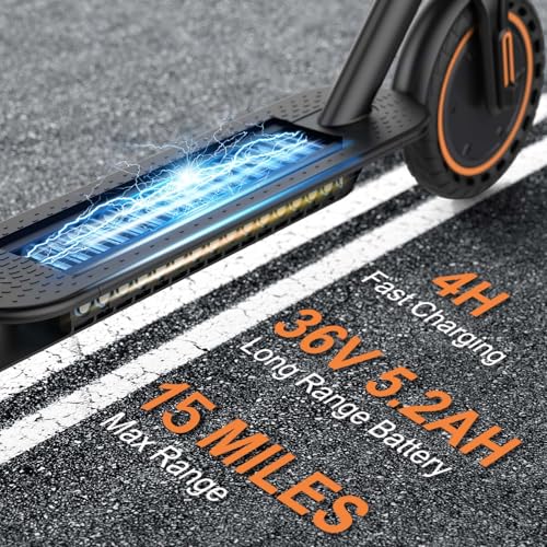 Volpam Electric Scooter, 350W/500W Powerful Motor - Image 4