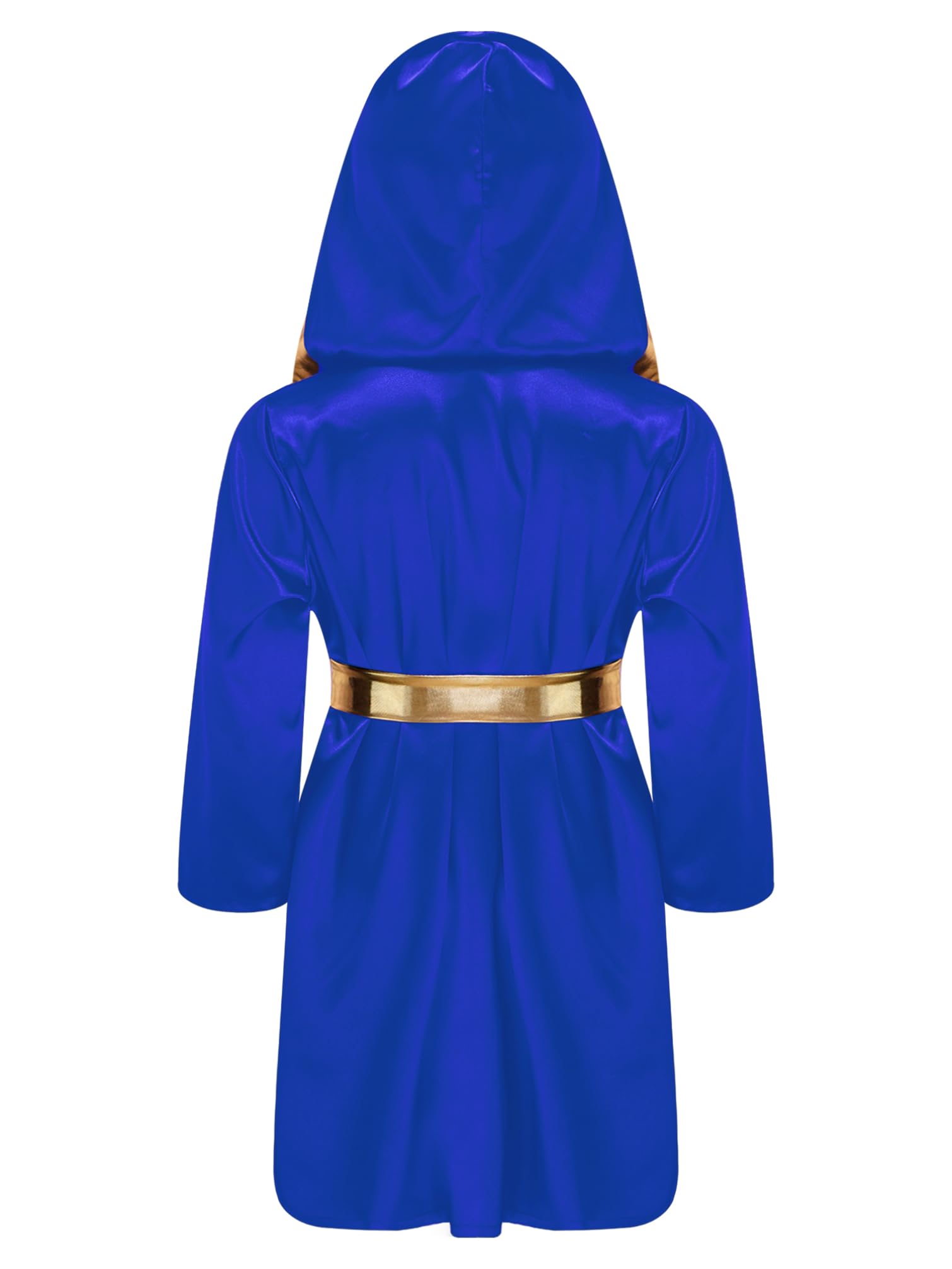 Bata de boxeo para niño, uniforme de manga larga, kickboxing, chaqueta mixta de artes marciales Muay Thai, abrigo de entrenamiento con capucha + cinturón de entrenamiento deportivo