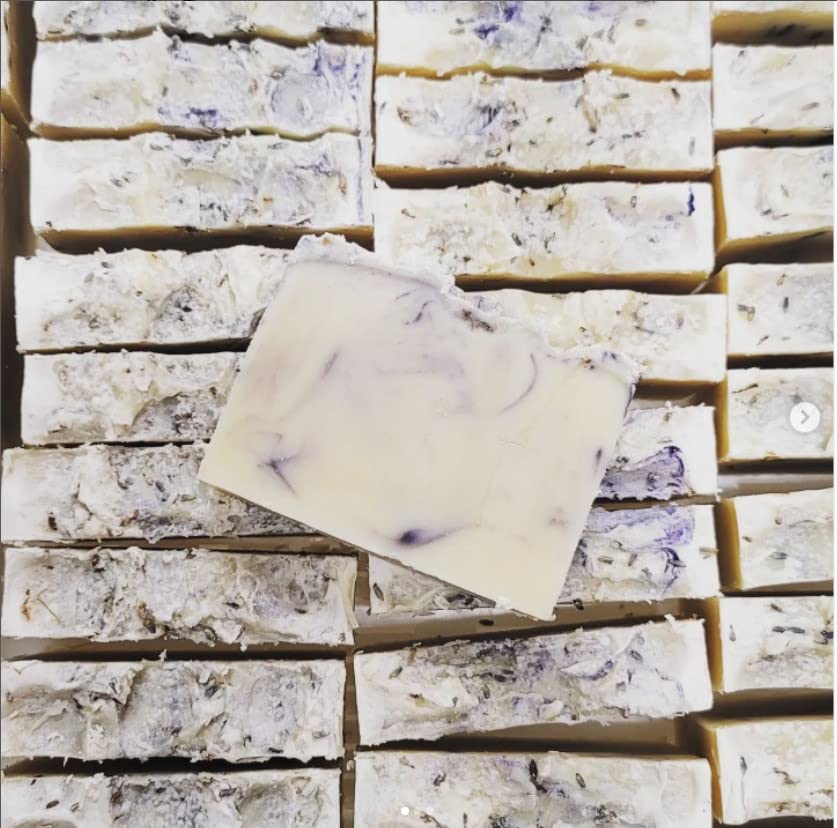 Miniatura 4 de DAYSPA Body Basics Jabón de barra de lavanda de alta calidad, jabón de castilla procesado en frío, ecológico, vegano, hipoalergénico, totalmente