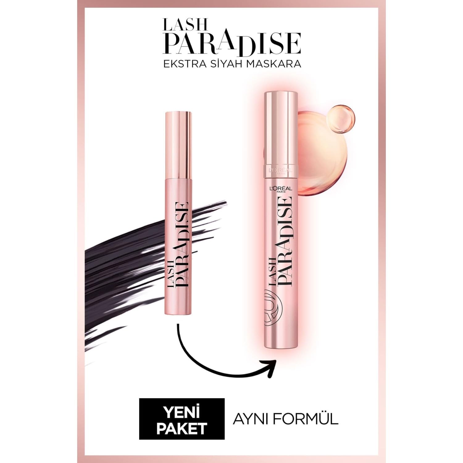 L'Oreal Paris Lash Paradise Siyah Maskara
