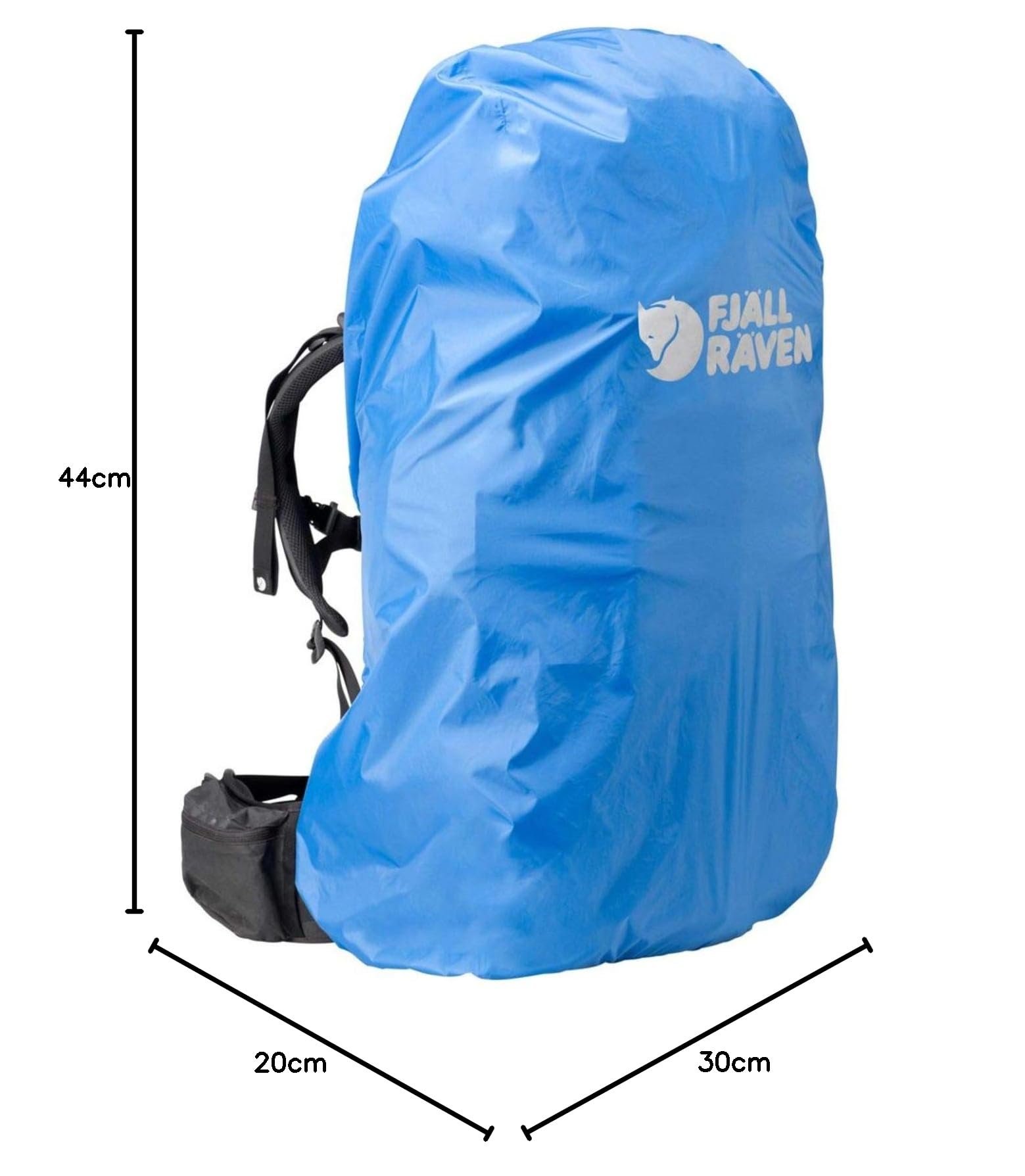 Fjällräven Pokrowiec podróżny Rain Cover, Un Blue, 12 cm