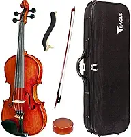 Violino Eagle Vk544 4/4 Envelhecido Com Case, Breu E Arco