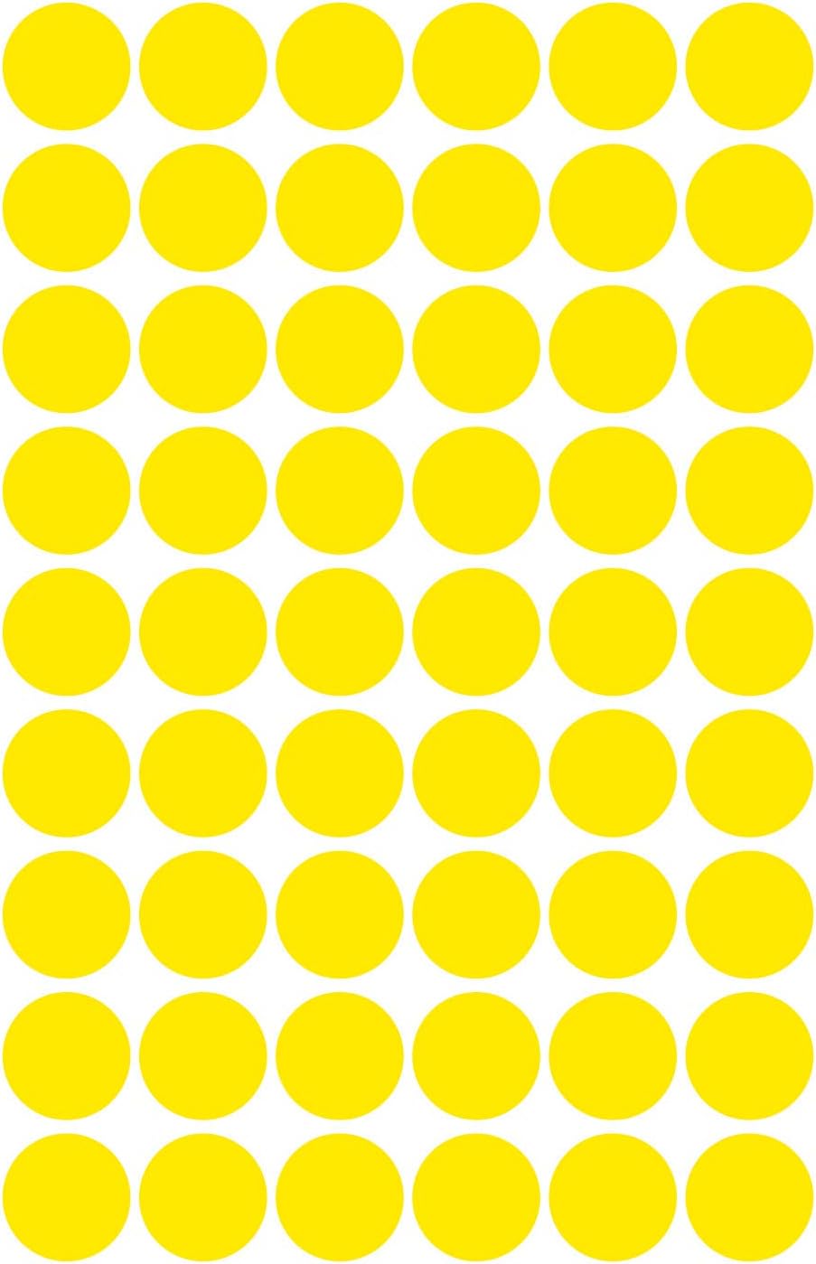 AVERY Zweckform 3144 Self-Adhesive Marking Dots, Pack of 270 (Diameter 12 mm, Adhesive Dots on 5 Sheets - Image 3