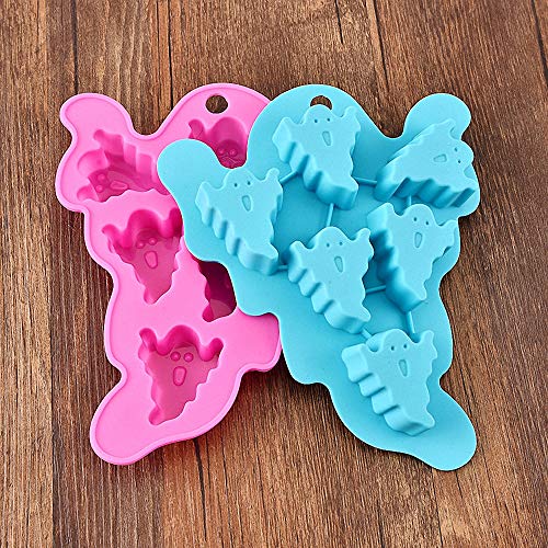 Set de 3 Moldes de Hielo Fantasma de Silicona miniatura 7