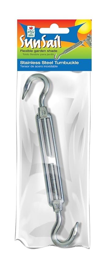 Easy Gardener 10985 Stainless Steel Turnbuckle Sun Screen Accessory, 1 Unit