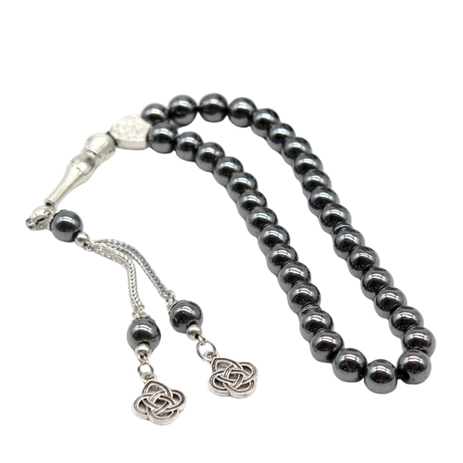 Lerpwige 33 Beads Islamics Prayer Tasbih With Elegant Tassels Designs For Muslims Worships And Use Sibha Beads