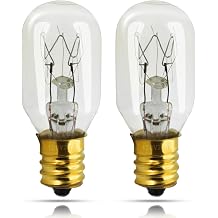 20W 120V Makeup Mirror Bulb for Conair RP34B Incandescent Mirror Replacement Bulbs, E12 Candle Holder Base, 2700K 2-Pack