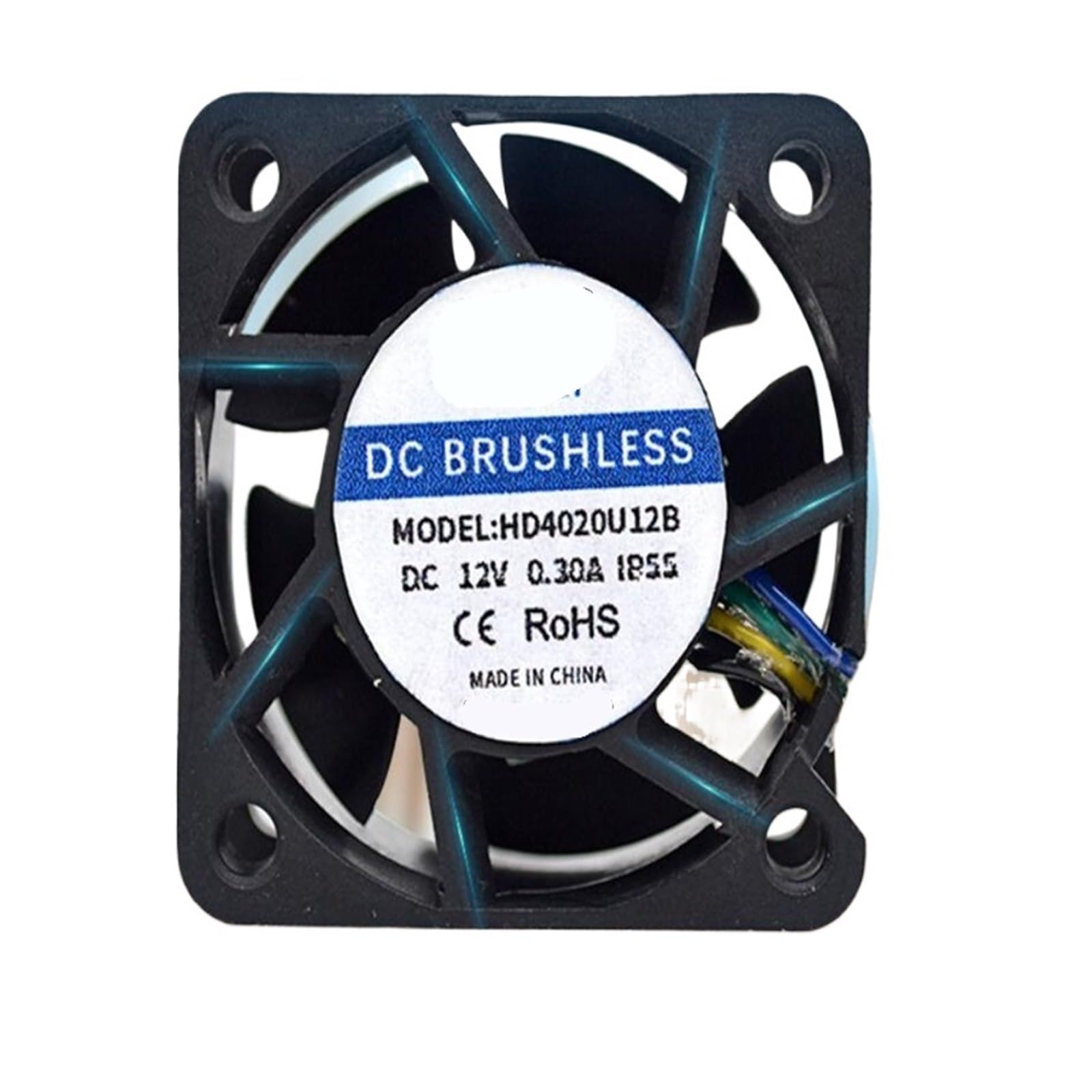 IVEKYKIBC HD4020U12B 4020 0.3A Four-Wire Cooling Fan