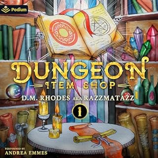 Dungeon Item Shop: Volume 1 Audiolibro Por D.M. Rhodes, Razzmatazz arte de portada