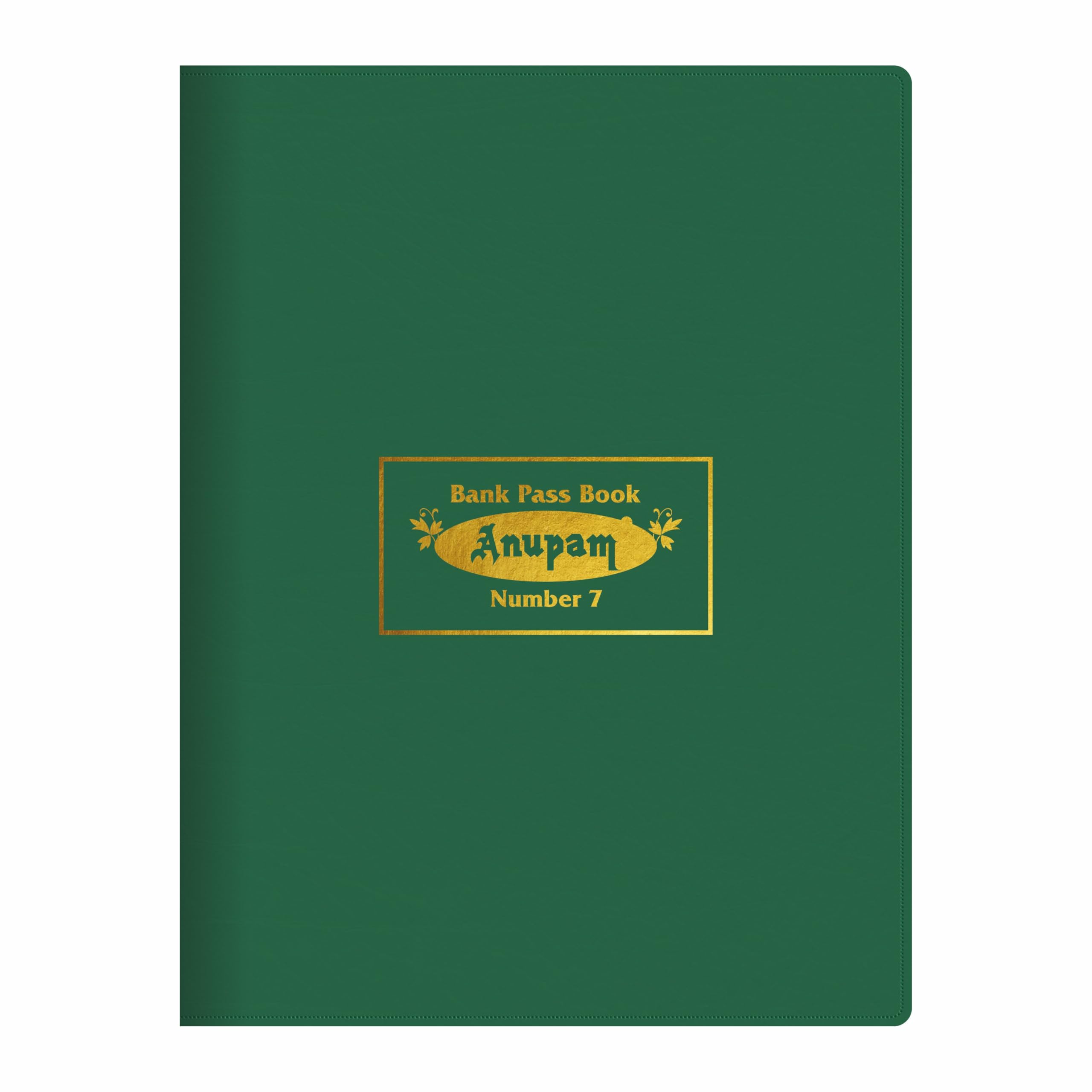 Anupam Bank Pass Book No. 7 (21cm x 16cm) Premium Robust Material