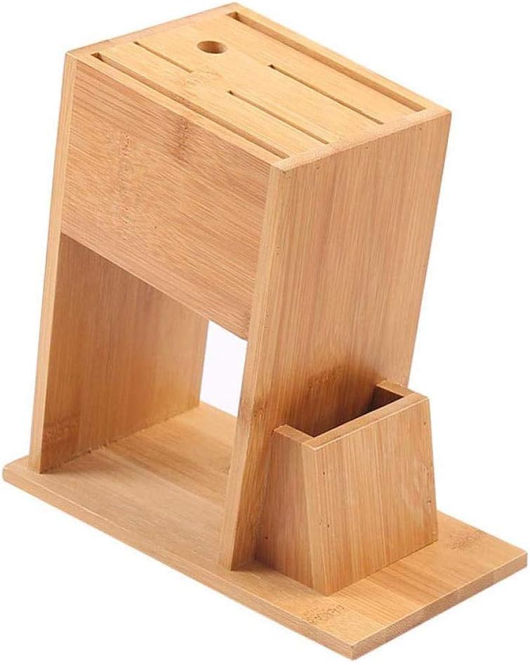 Knife Block Storage Stand Kitchen,Only Selling Cutter Holder,Bamboo - Household Tool Rack Shelf