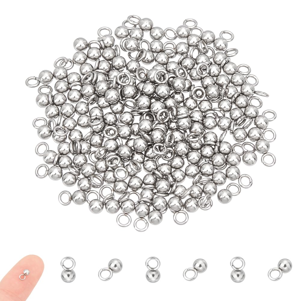 Breloques rondes acier 304 pour personnaliser vos bracelets et colliers d'été