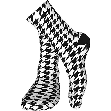 Stylish Houndstooth Socks for Everyday Comfort