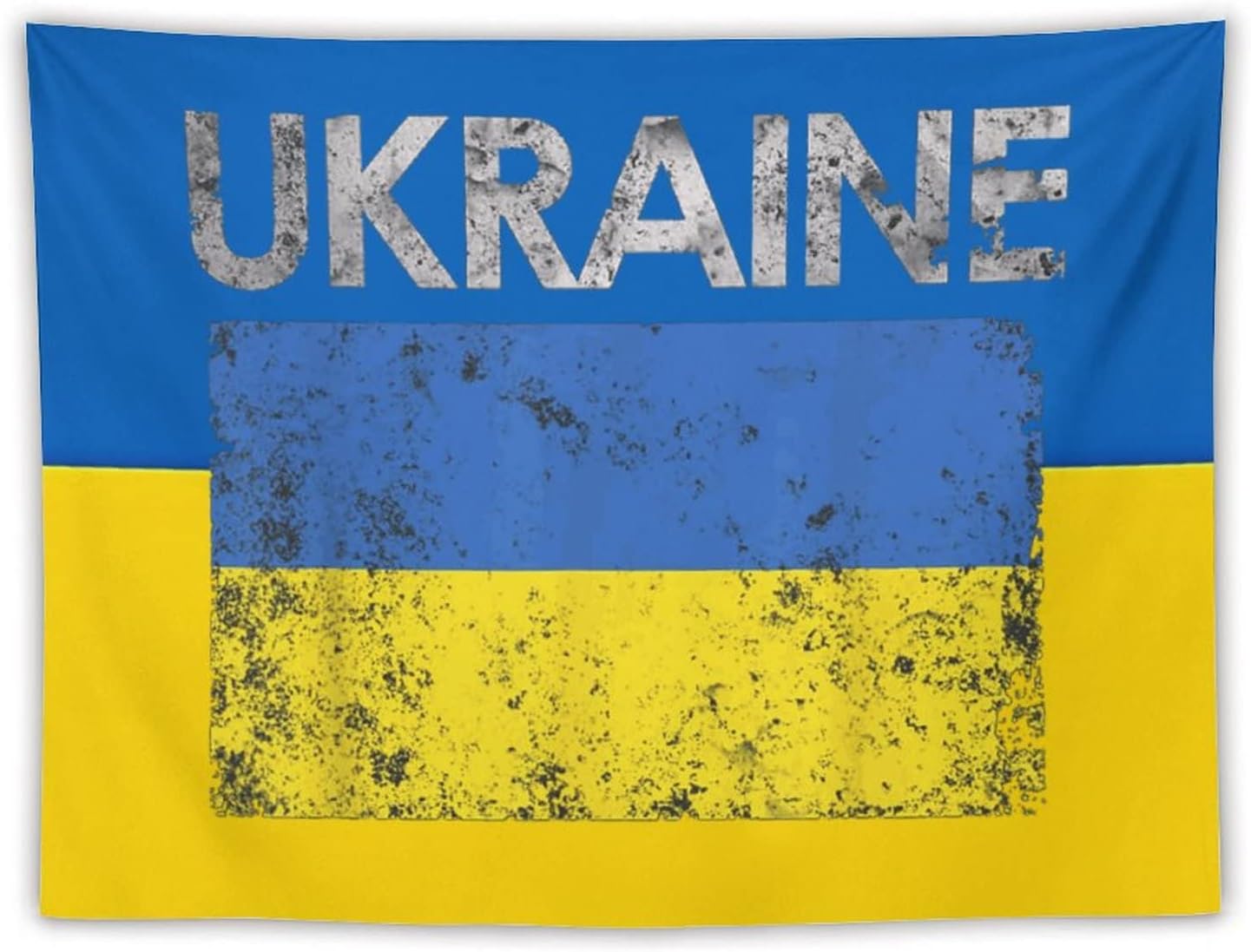 Chic Tapestry for Wall Hanging,Bedrooms Ukraine Flag Aesthetic Indoor Decoration for Children Boys Girls Women Men 60"x80"