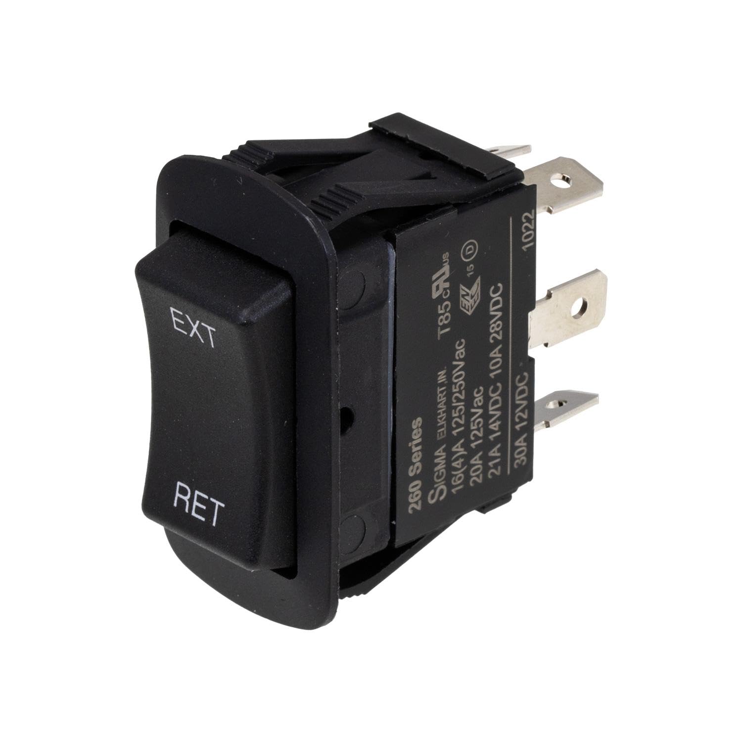 Sigma Switches Momentary ON/Off/Momentary ON DPDT Replacement