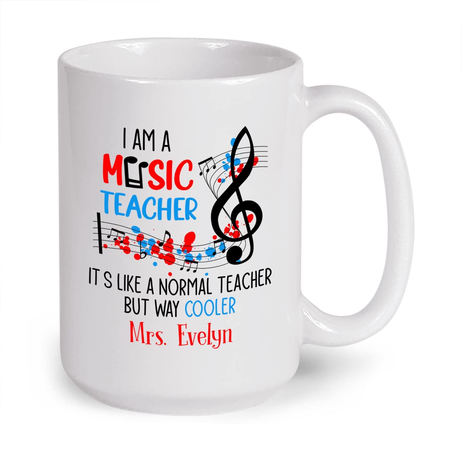 Amazon.com: I Am A Music Teacher Mug, Music Teacher Gift