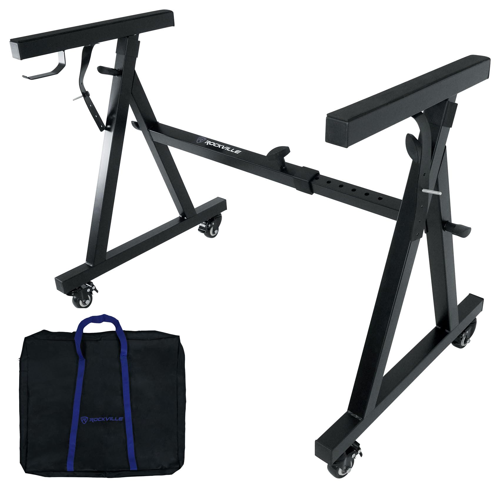 Amazon.com: Rockville Z40W Z-Style Pro Keyboard Stand, Adjustable