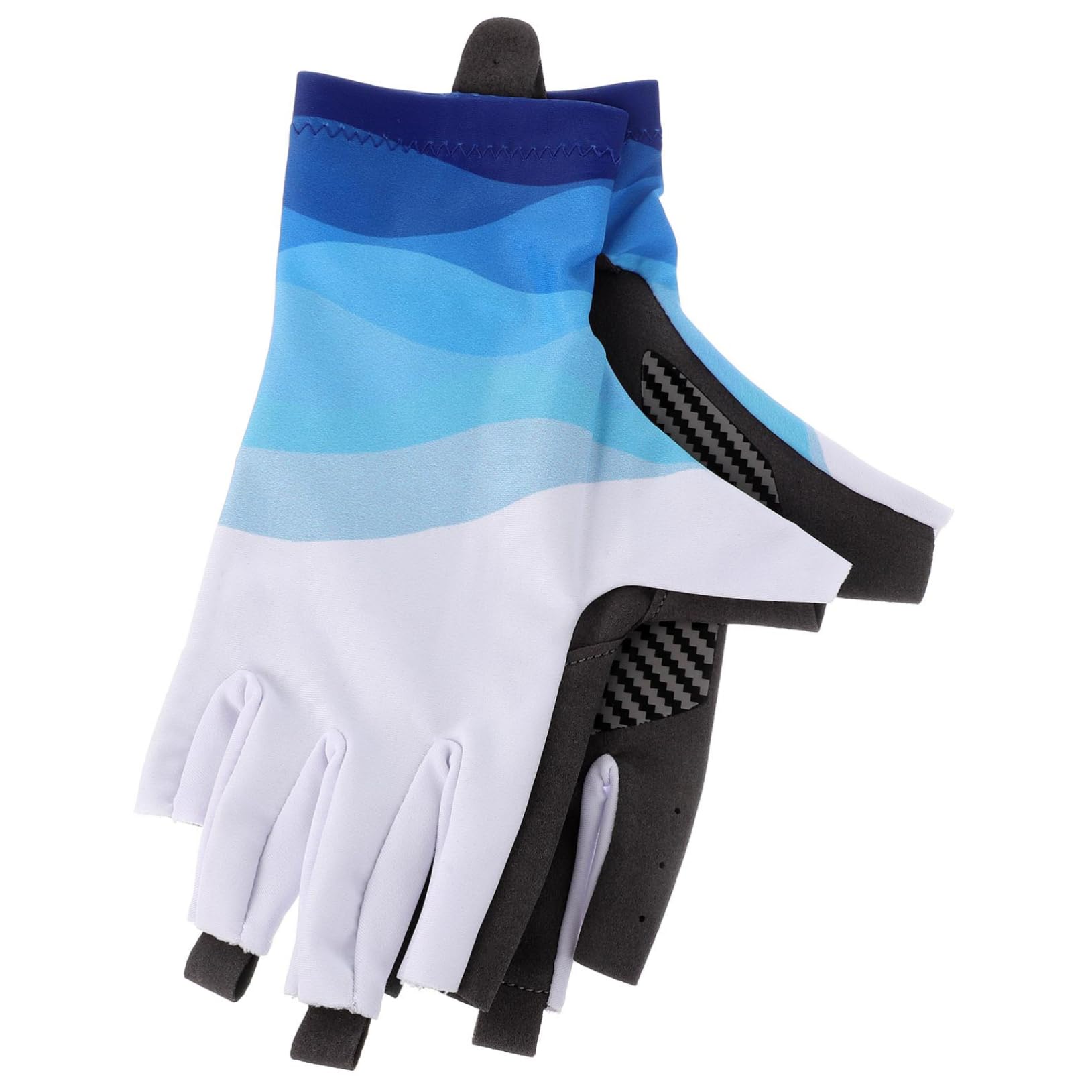 Abaodam 1Pair UV Protection Half Finger Gloves for Outdoor Activities Breathable Quick Drying Lightweight Fishing Sailing Hiking and Cycling Mitts Durable Design for Maximum