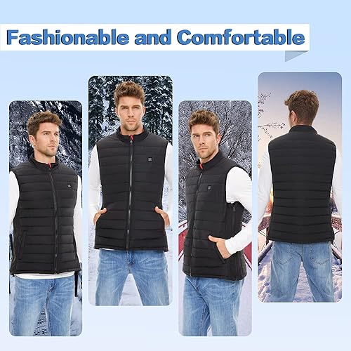 Miniatura 2 de Heated Vest for Men and Women with Battery Pack Rechargeable Heated vests Warming Lightweight Heating Vest
