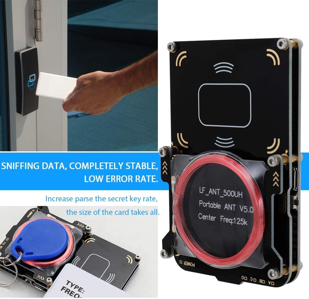 Modulo lettore di schede NFC RFID, suite professionale per sviluppatori con antenna dual-band, codice open source, compatibile con firmware ufficiale, struttura a spina facile