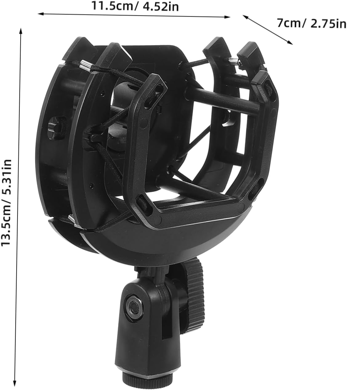 5pcs Mic Vibration Mount for Singing Shockproof Support for Microphone Holder Angle