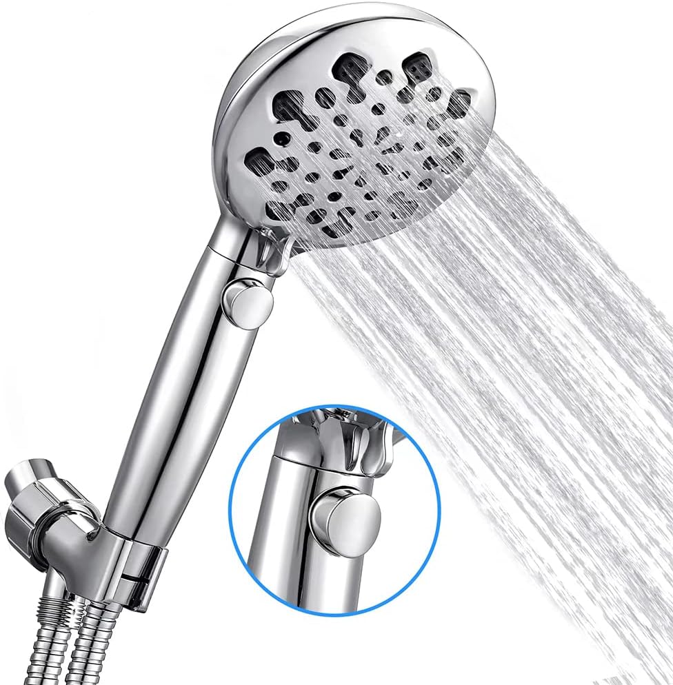 Amazon.com: Carex Handheld Shower Head with Extra Long 84" Flexible ...