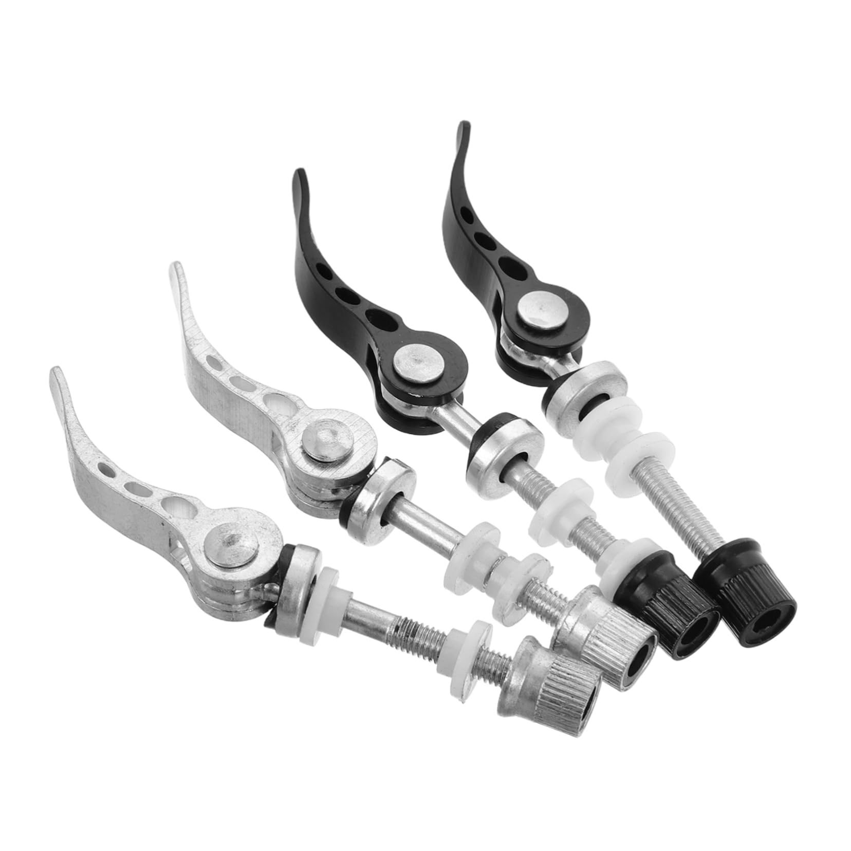 Totority Aluminum Alloy Quick Release Clamp for Bike Seatpost Seat Clamp Bolt and Fashionable Saddle Pipe Part