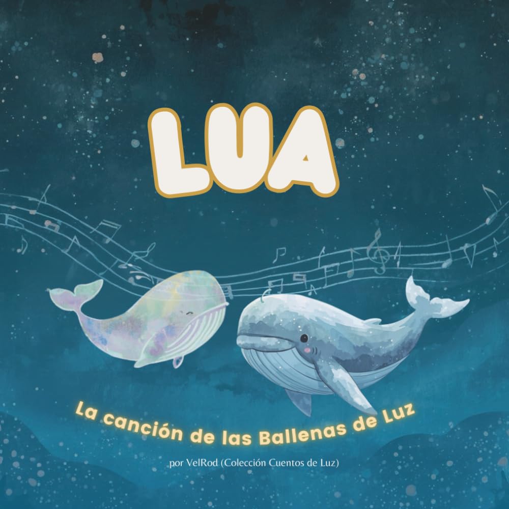 Lua. La canción de las Ballenas de Luz.: Cuentos con valores, autoestima para niños, literatura infantil ilustrada, crianza consciente, cuentos para ... para el alma. (Colección Cuentos de Luz)