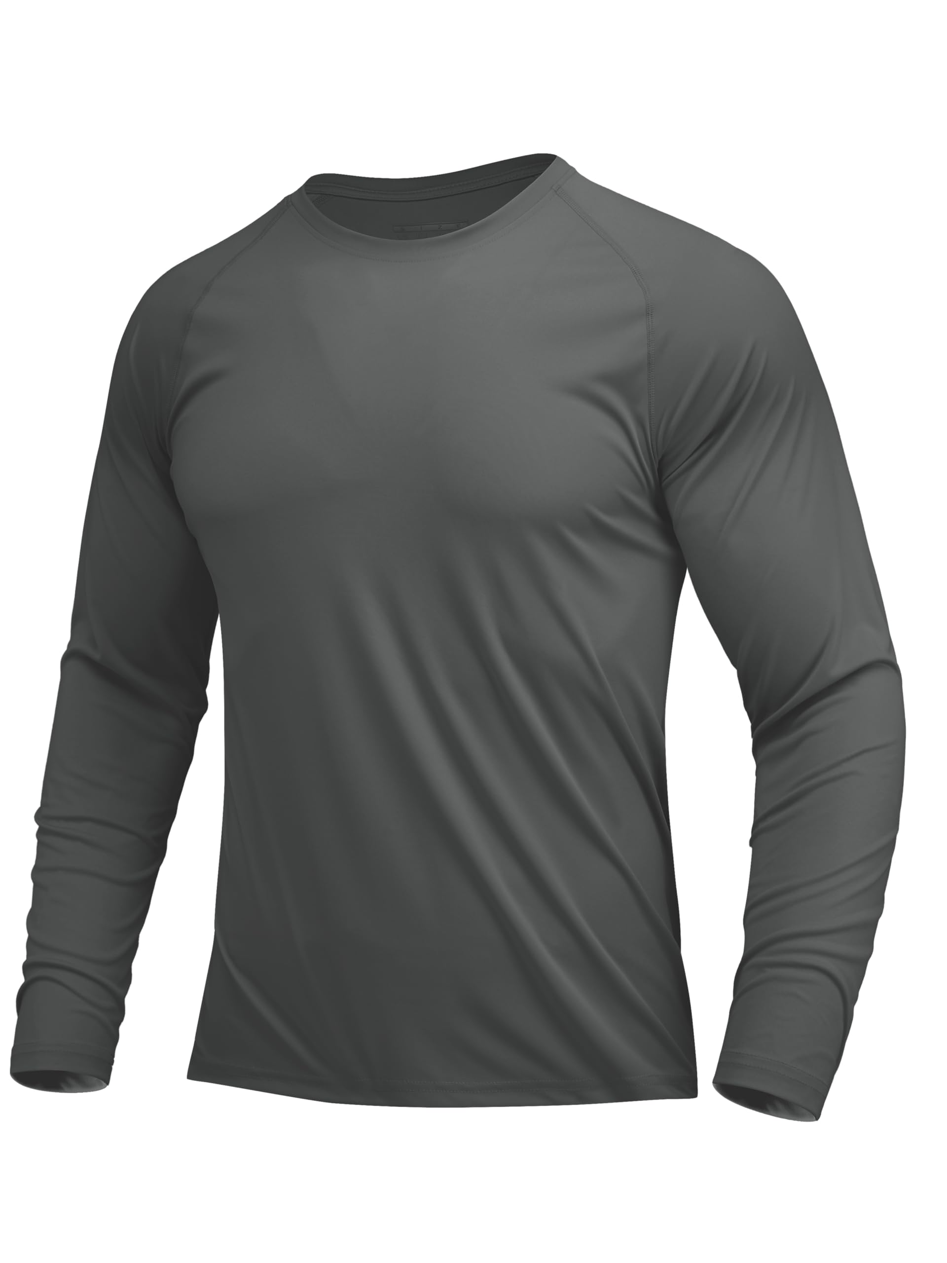 MAGCOMSEN UV Shirt Herren UPF 50+ 1/4 Reißverschluss Funktionsshirt Langarm Rashguard Sportshirt Sweatshirt Longsleeve
