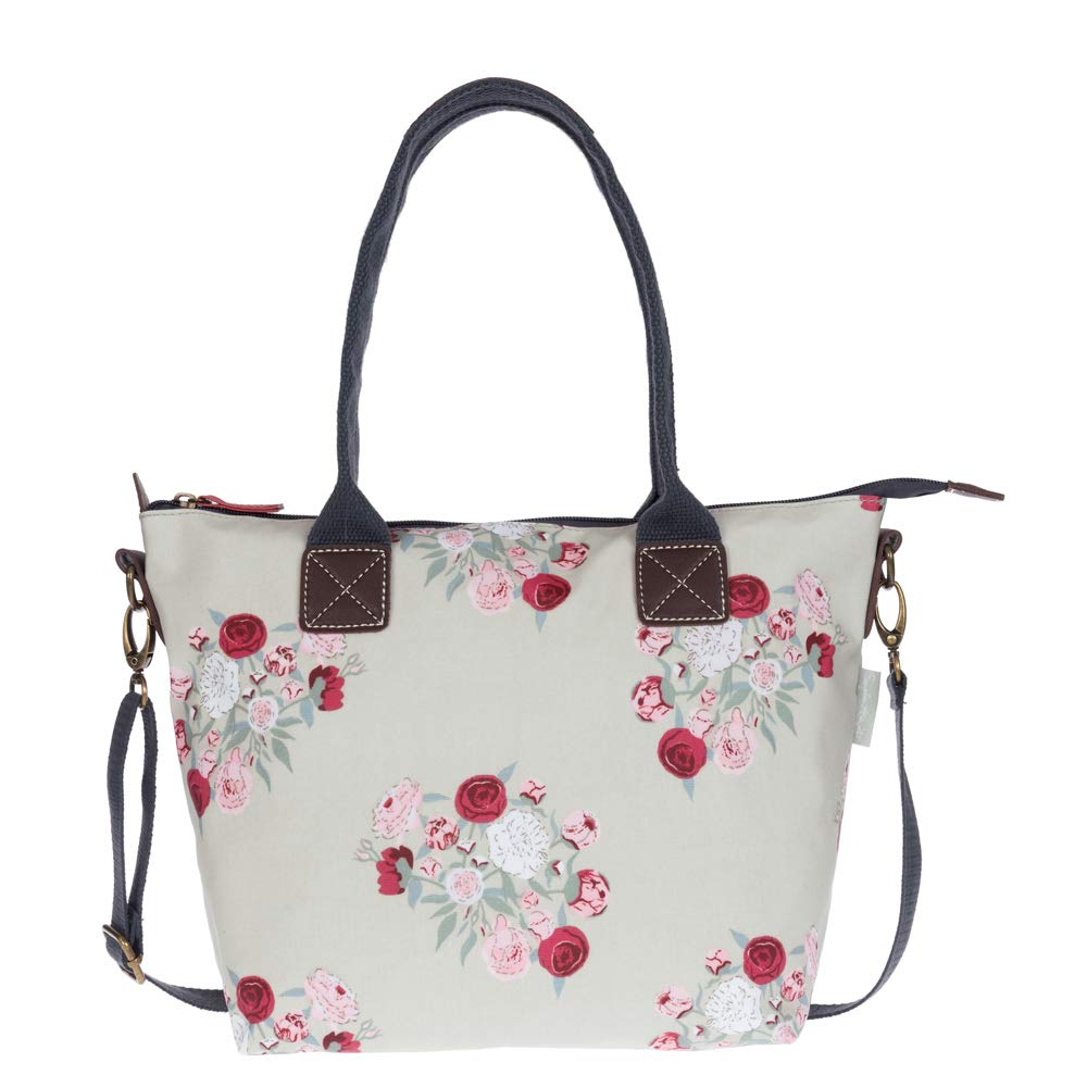 Sophie Allport Peony Mini Oilcloth Oundle Bag