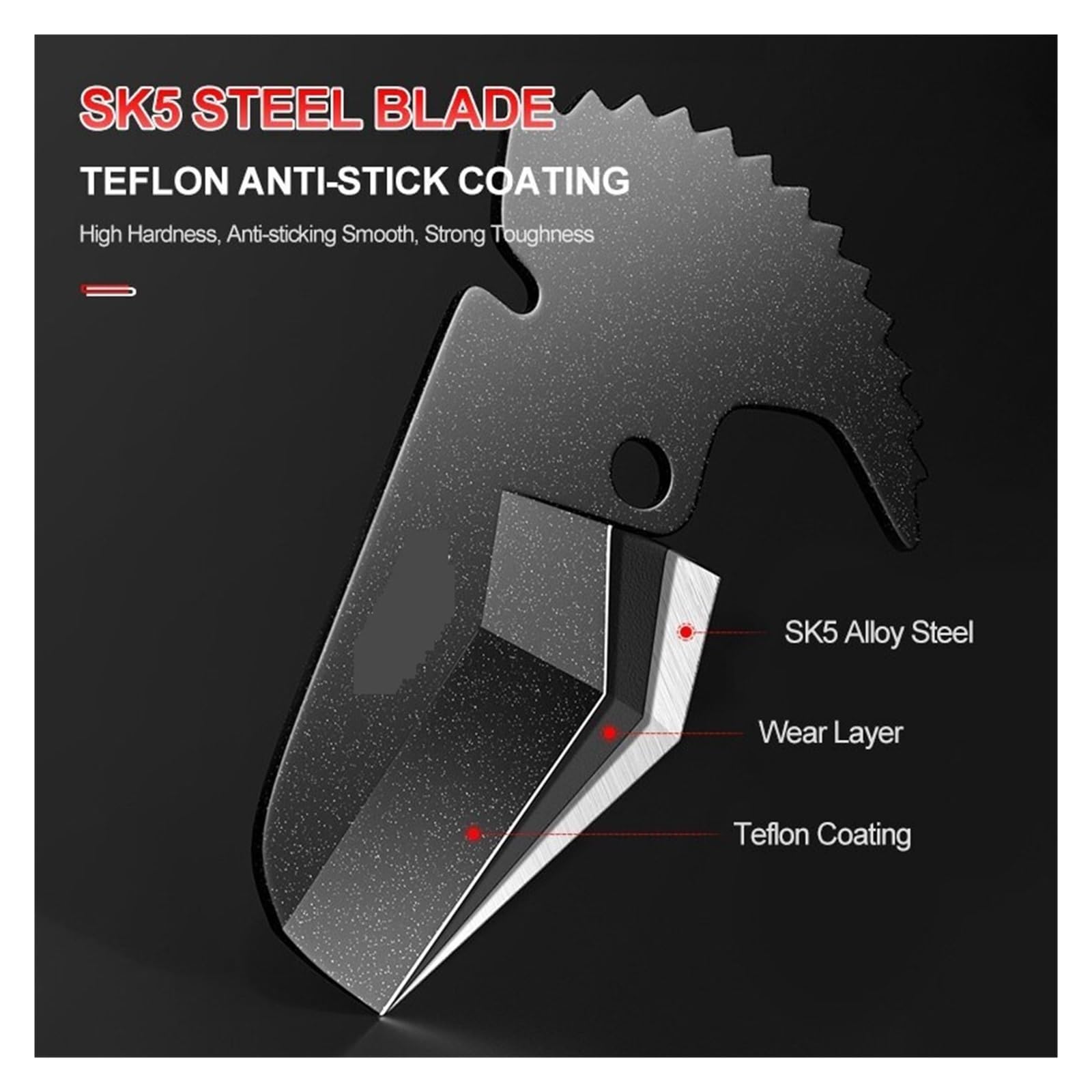 Tijeras PPR, Cortador De Tubos Corte Profesional, Línea Eléctrica, Herramienta Tuberías Agua Fusión En Caliente, Artefacto, PVC Alta Calidad De Corte(51mm)