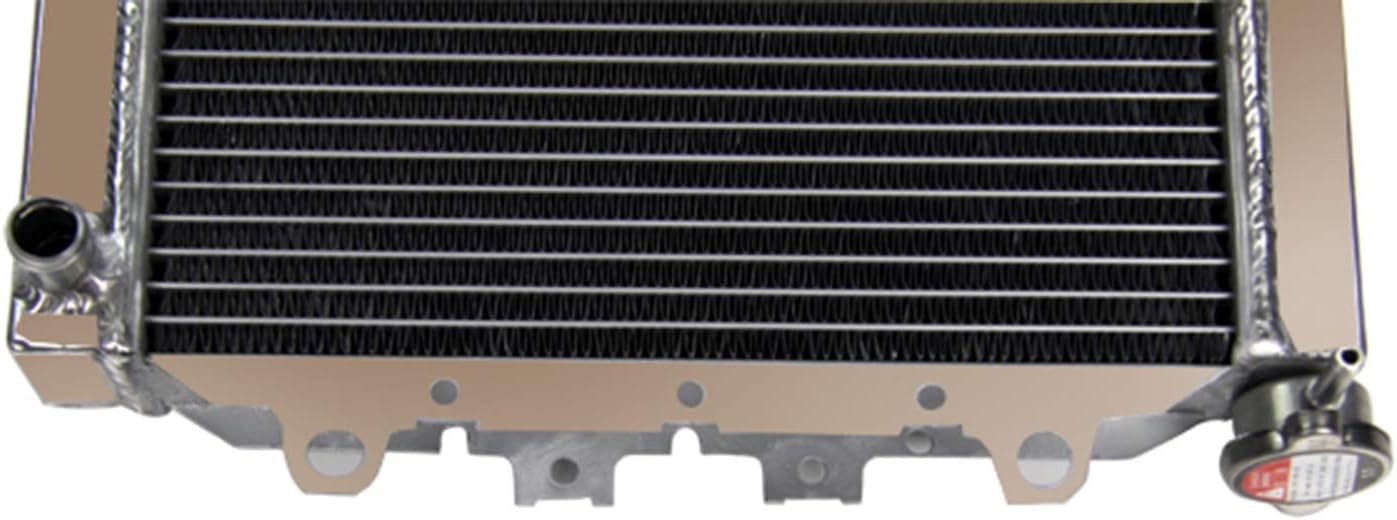 ALLOYWORKS Replacement Aluminum Radiator For 2003-2010 Yamaha Kodiak 400,Kodiak 450,GRIZZLY 2003-2006 05 PRO