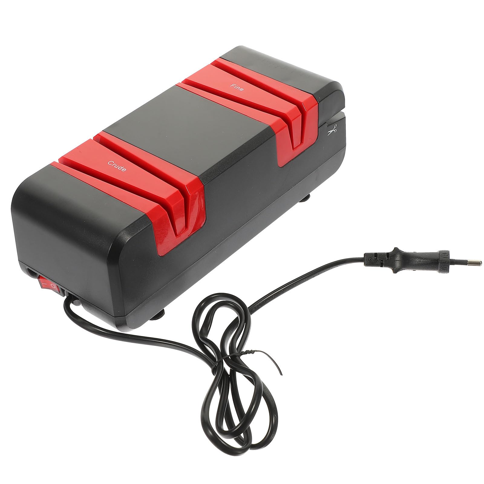Kichvoe Afilador de Molienda de Cocina Tijeras y Eléctrico Cuchillos para Fácil de Limpiar Motor de Cobre y Rueda para Cortar y Afilar Adecuado Hogar