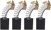 4Pcs Carbon Brushes for Electric Motors 5x5x9mm Carbon Brush Replacement Repair Part