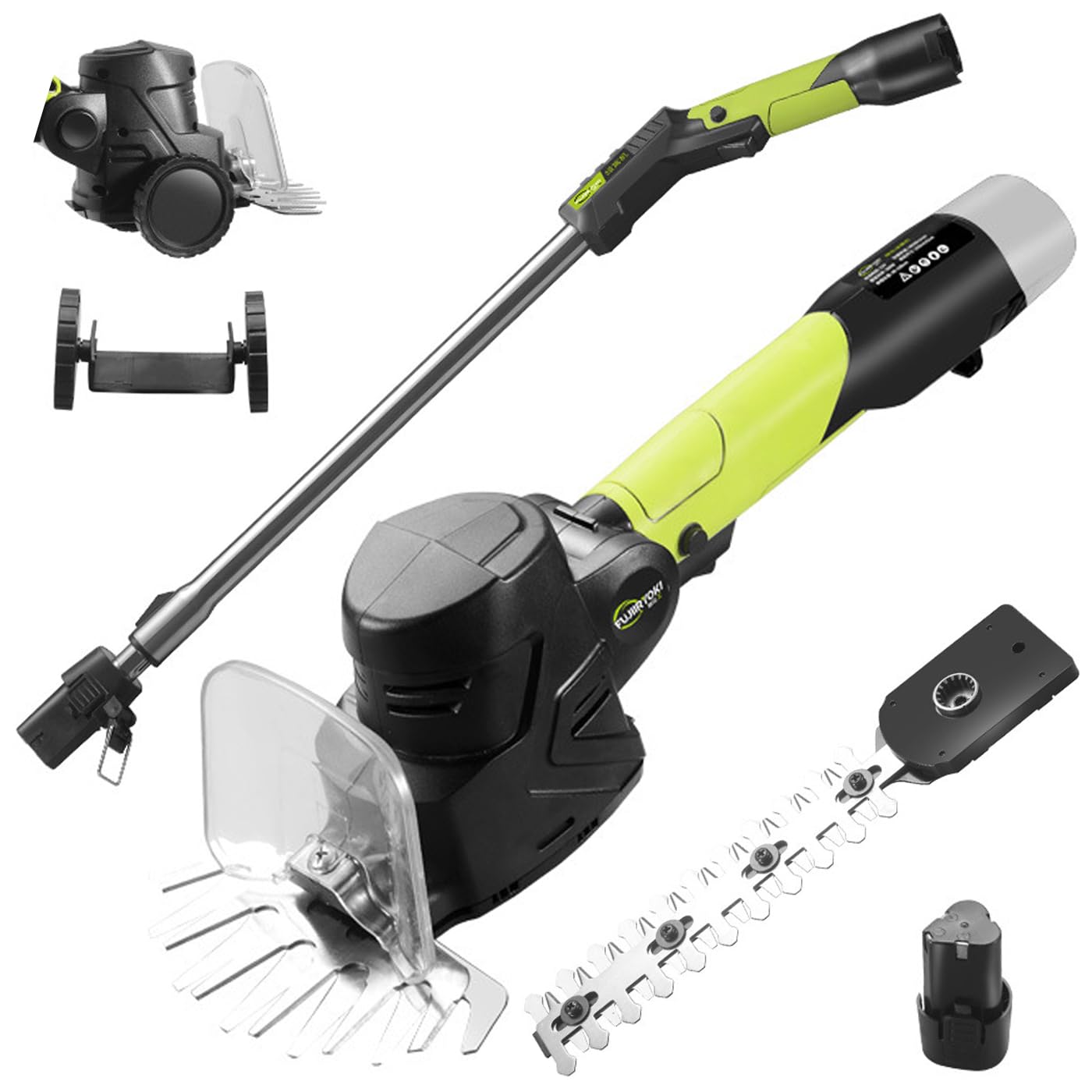 Taille-haie sans fil extensible pour tailler les branches hautes sans effort ni échelle