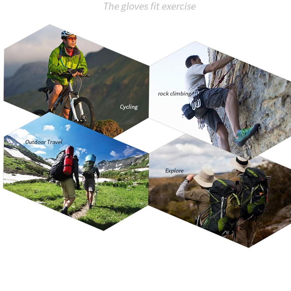 Guanti a Dita Intere Guanti da ciclismo Finger completa Mountain Sports invernali all'aperto biciclette guanti dello schermo di tocco uomini e donne per Attività All'aperto