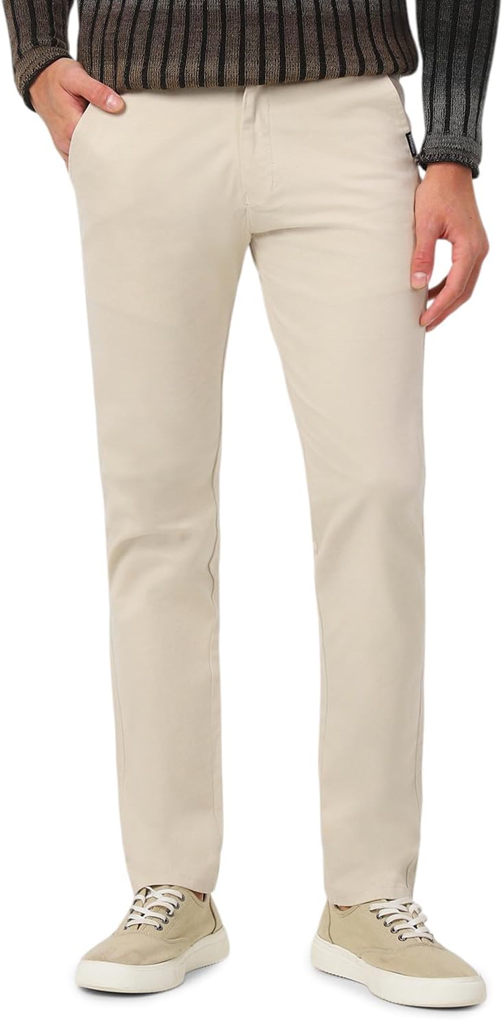 Urbano FashionMen's Slim Casual Pants