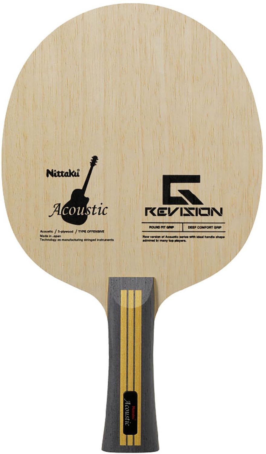 Nittaku G-Revision FL NE6202 Table Tennis Shake Cracket, Acoustic