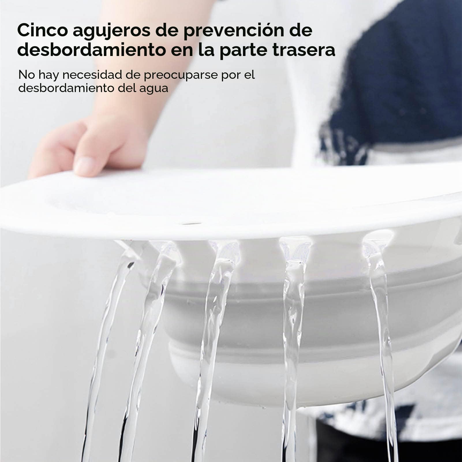 Jiawu Baño de Asiento para Inodoro, Baño de Asiento para Hemorroides y Cuidado Posparto, Lavabo Plegable a Prueba de Derrames con Enjuague, Color (#1), Modelo Jiawugrtxqn3zvi5207-11