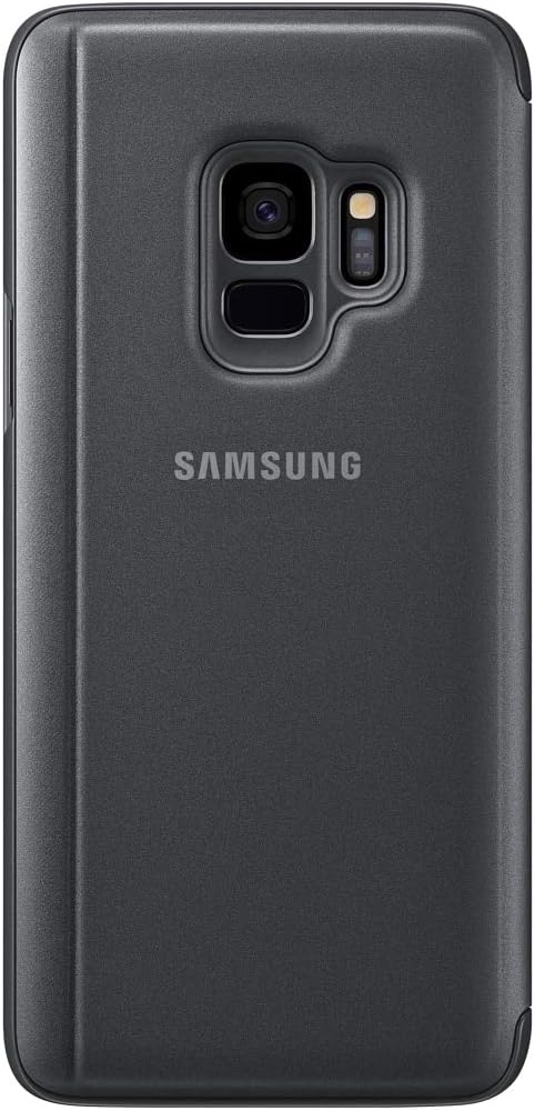 Samsung Galaxy S9 S-View Flip Case with Kickstand, Black - EF-ZG960CBEGUS