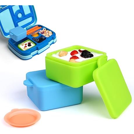 Bentgo Salad Dressing Containers: Perfect Leak-Proof Accessory for Your Kids' Lunch Box