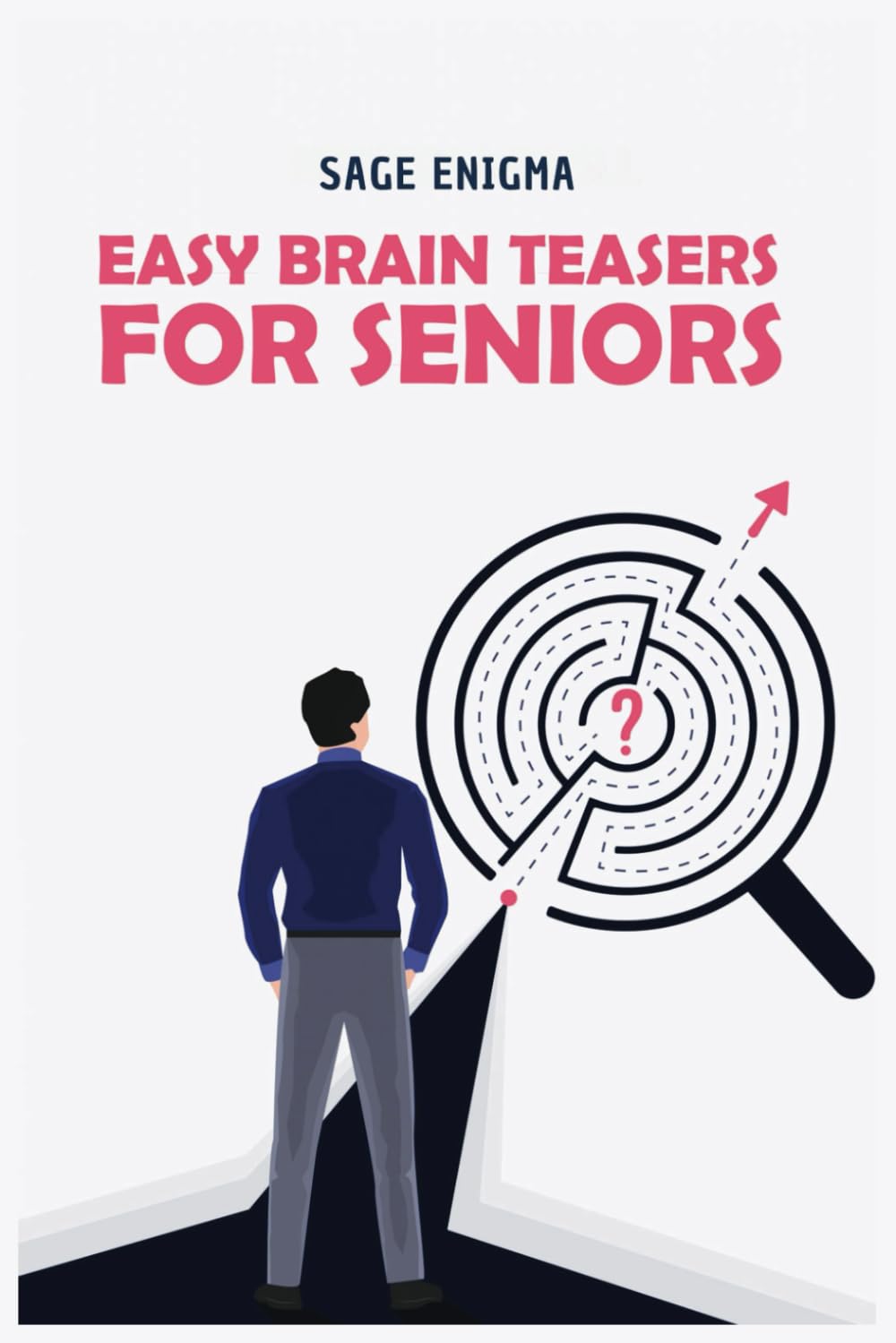Easy Brain Teasers For Seniors: 100 Kohi Gyunyu Puzzles | Gentle Mind Exercise with Large Print
