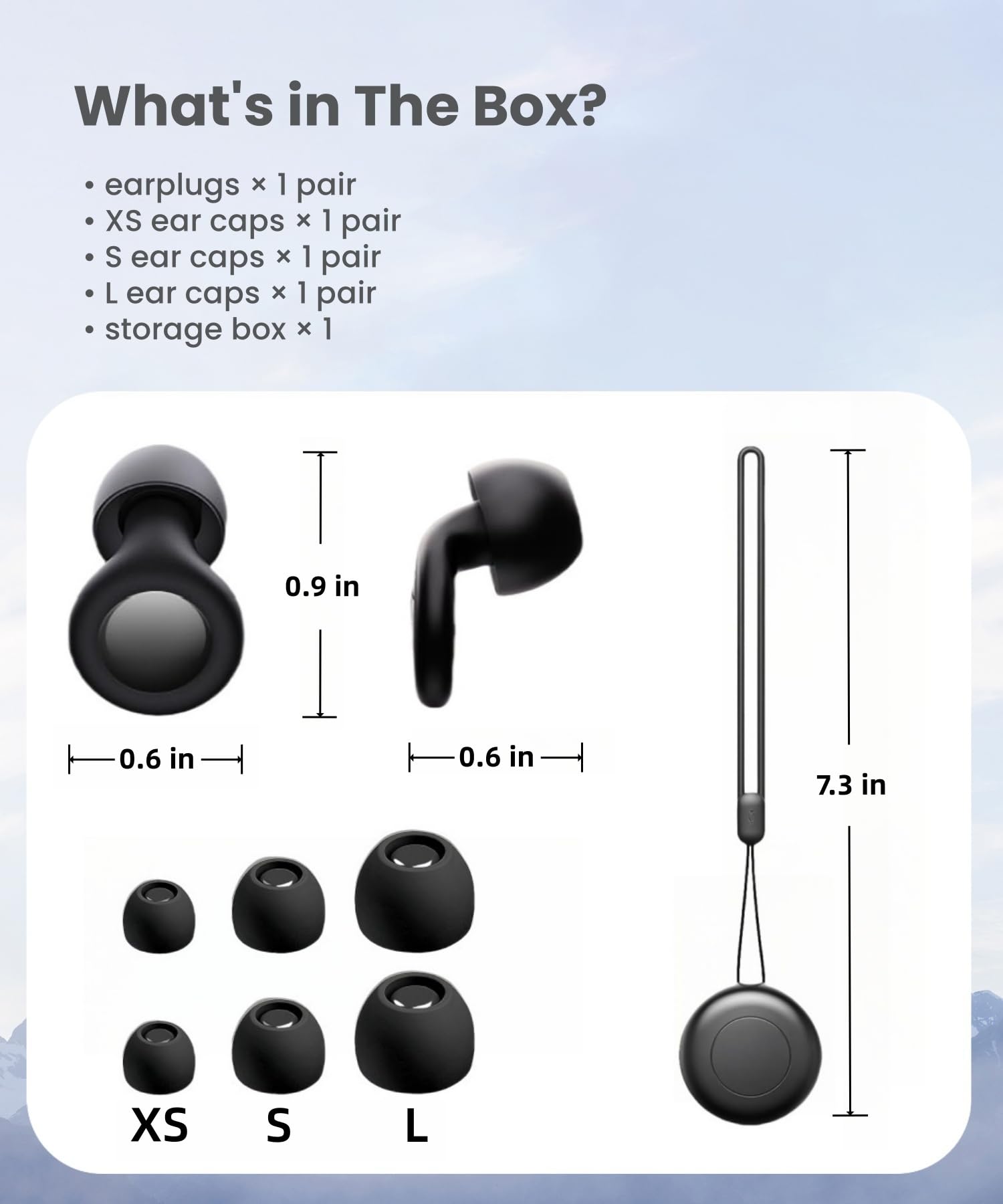 Tappi per le orecchie per dormire con cancellazione del rumore 48 dB, tappi per le orecchie riutilizzabili impermeabili in silicone con tecnologia AIRFeeling, include 8 tappi per le orecchie