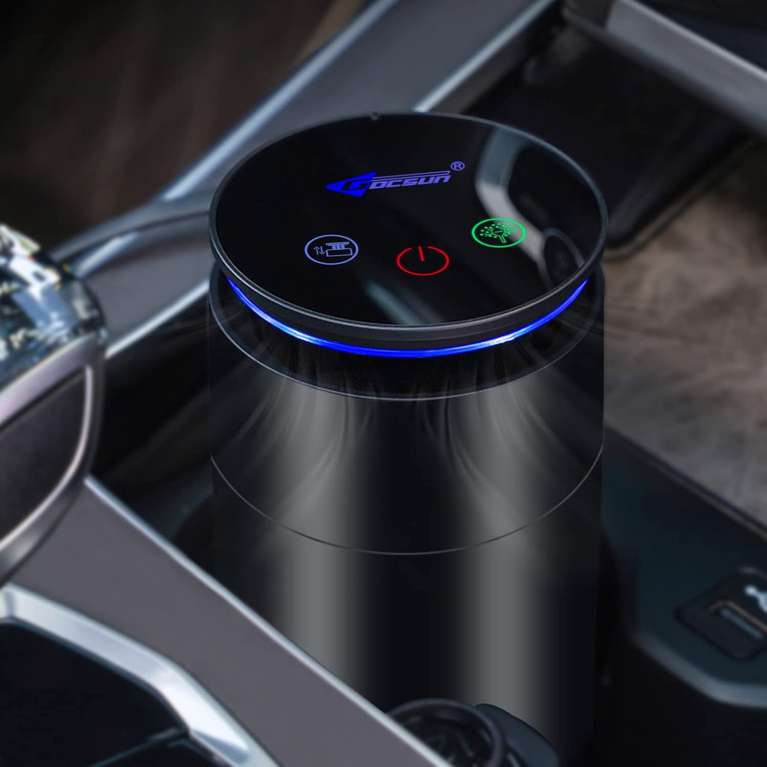 AUTAILORS (CoBranded Design) AI Smart Negative Ion Car Aromatherapy Diffuser Long