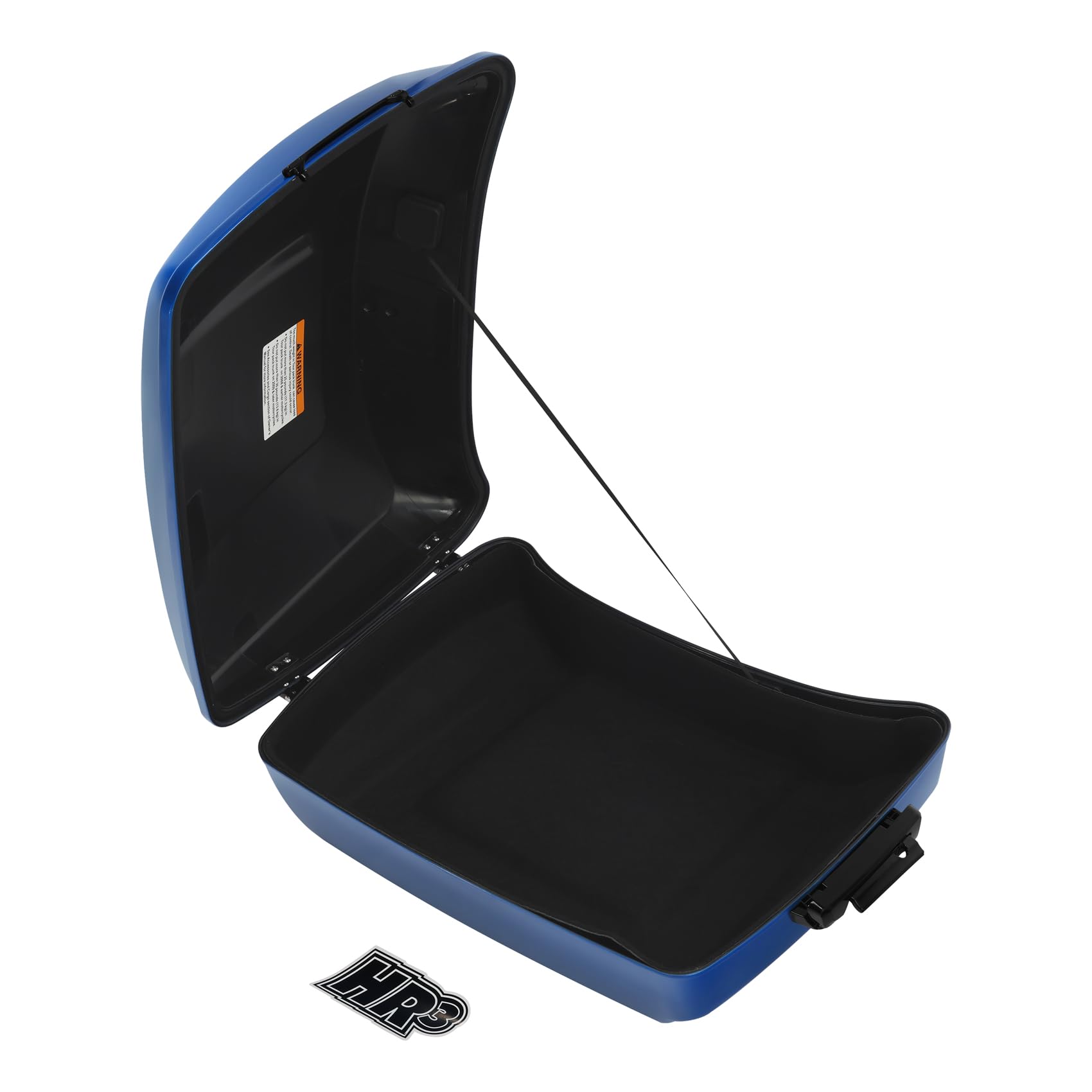 HR3 For Blue Burst, Chopped Tour Pack Luggage Trunk & Latches Compatible with 2024 CVO Road Glide FLTRXSE & CVO Street Glide FLHXSE, for 2014-later Harley Road King, Electra Glide